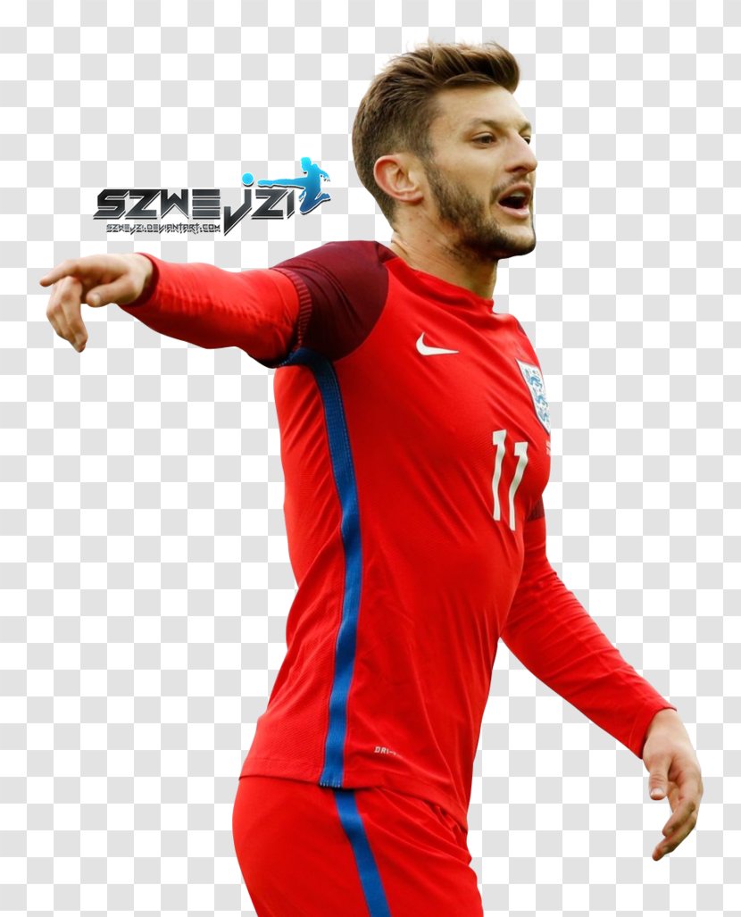 Adam Lallana England National Football Team Soccer Player Jersey - Shoe Transparent PNG