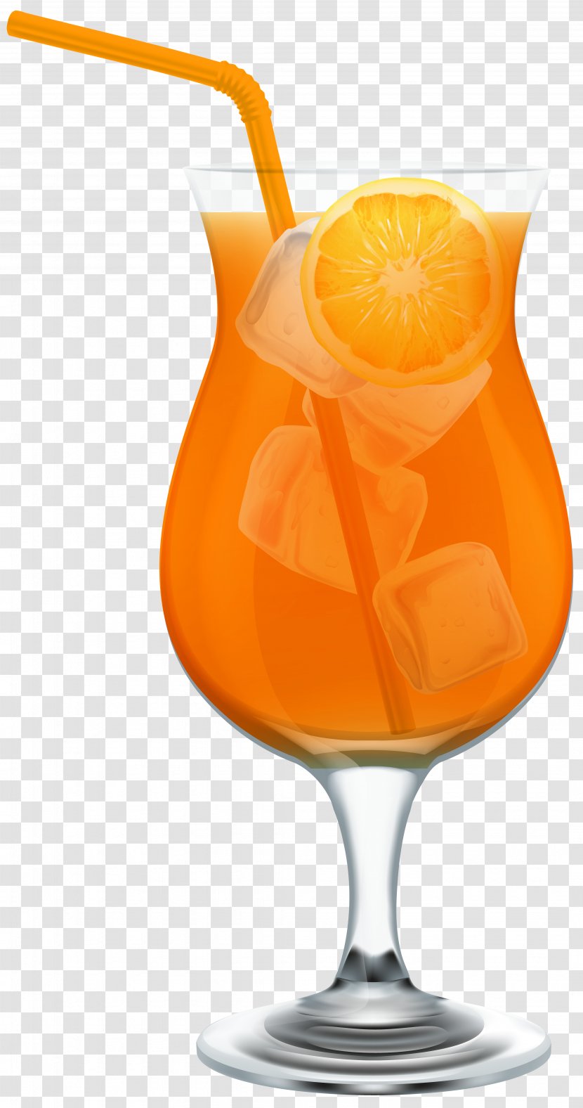 Orange Juice Cocktail Martini Drink - Garnish Transparent PNG