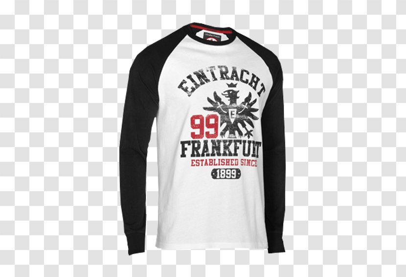 T-shirt Sleeve Nike Eintracht Frankfurt Home Club - Tshirt - Garment Printing Design Transparent PNG