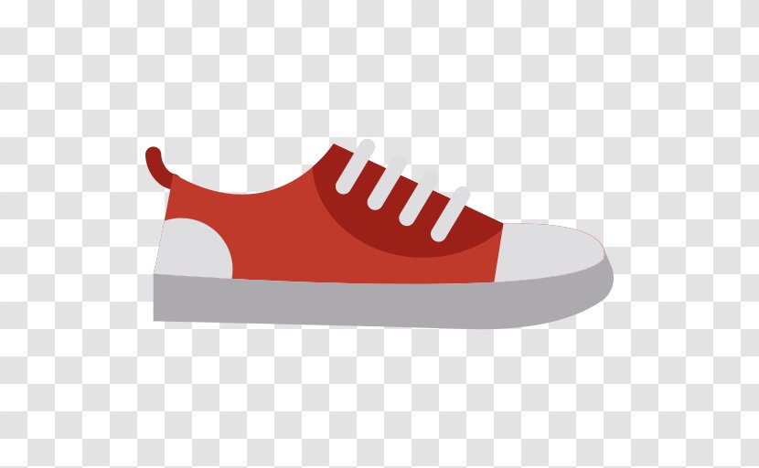Shoe Sneakers - Carmine - Drawing Transparent PNG