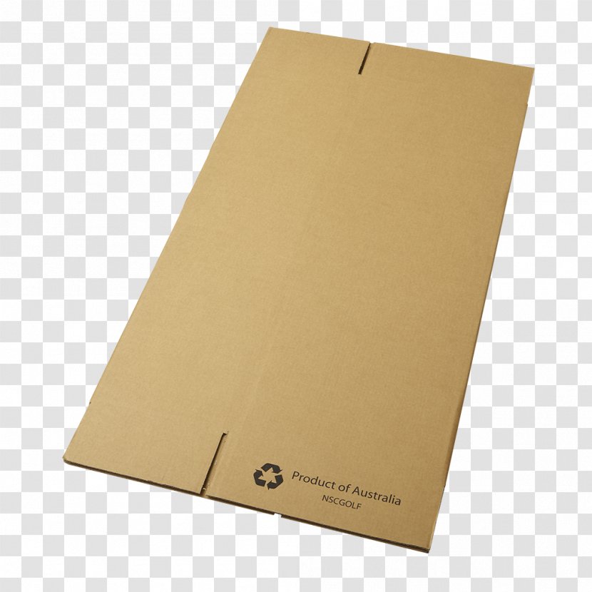 Paper Golf Clubs Box Carton Transparent PNG