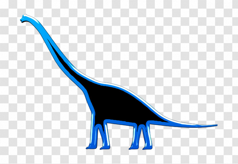 Dinosaur Shape Of Brachiosaurus Icon Dinosaur Icon Animal Kingdom Icon Transparent PNG
