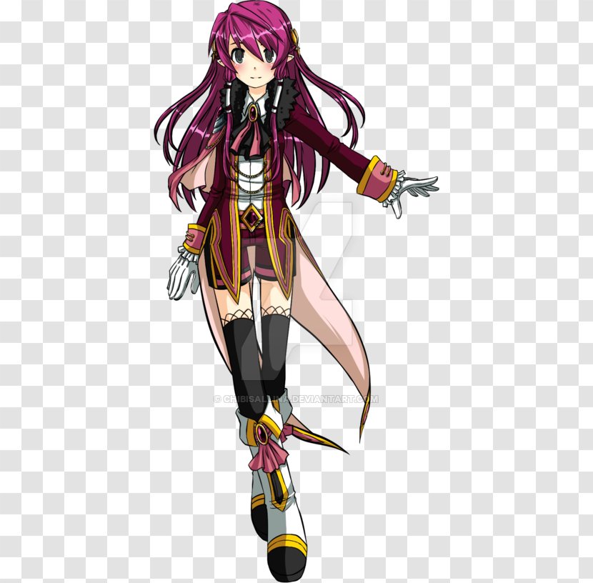 Elsword Lilith Demon Illustration Warrior - Heart - Characters Transparent PNG