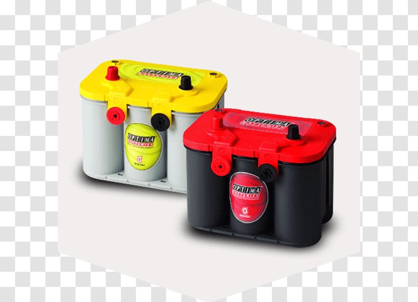 Car Automotive Battery Optima Batteries 8040-218 D35 Yellowtop Dual Purpose Electric Transparent PNG