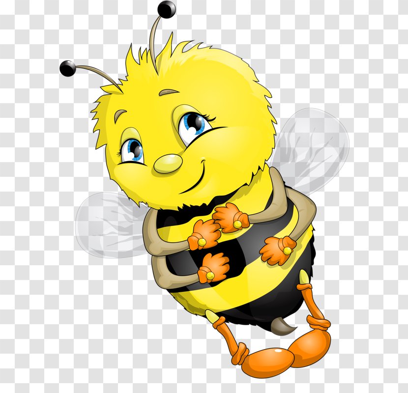 Western Honey Bee Drawing Clip Art - Animation - Cute Transparent PNG