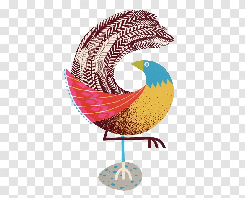 Printmaking Screen Printing Painting Drawing Illustration - Painted Bird Design Transparent PNG