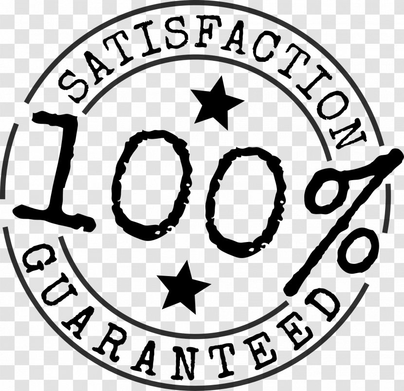 Money Back Guarantee Customer Satisfaction - Text - STAMP AND Seal Transparent PNG