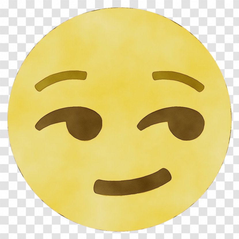 Happy Face Emoji - Oval Comedy Transparent PNG