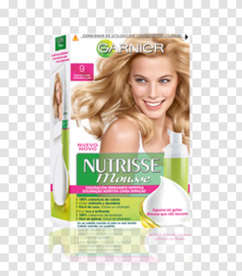 Blond Hair Coloring Garnier Permanents & Straighteners Transparent PNG