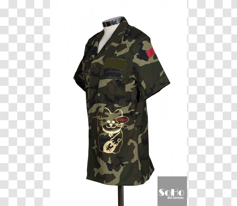 T-shirt Sleeve Military Camouflage Uniform Transparent PNG