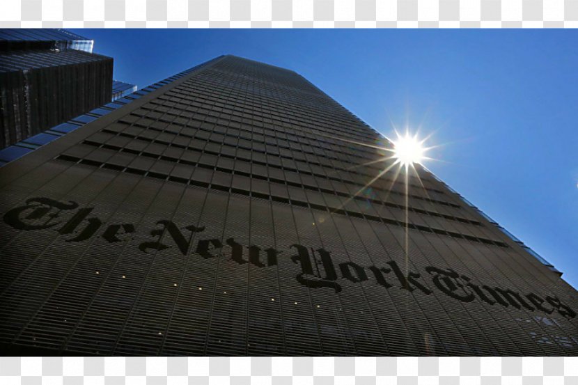 The New York Times Building Newspaper Paywall - Fake News - Russian Standard Transparent PNG