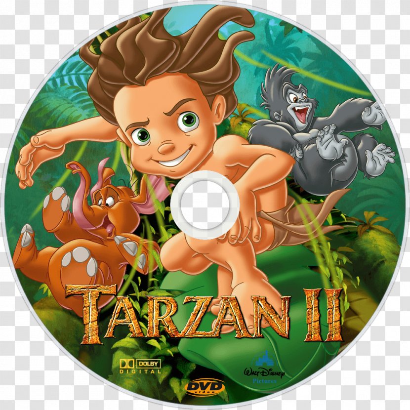 Tarzan II George Carlin Tantor YouTube - Animated Film - Tarazan Transparent PNG