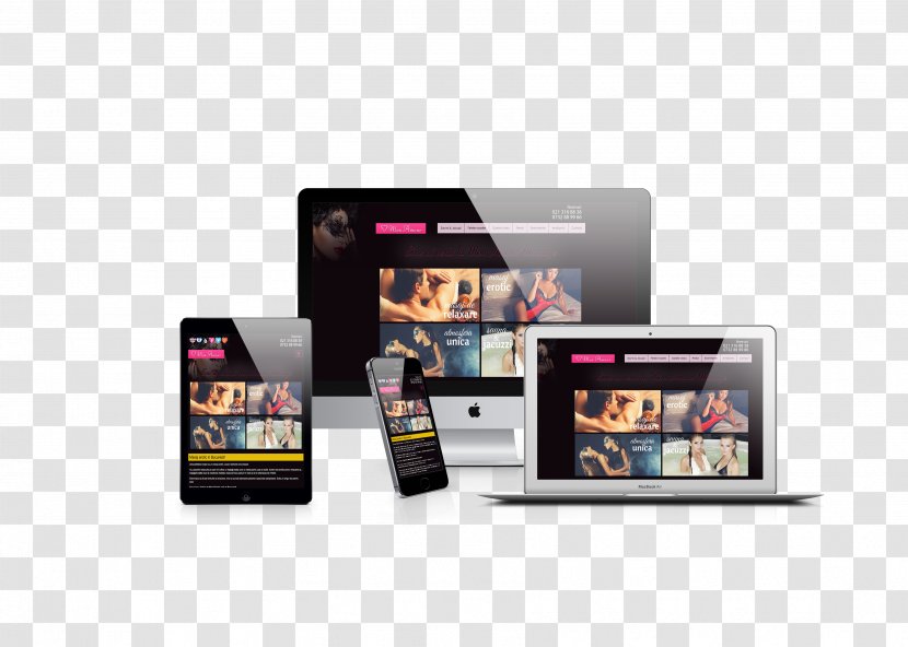 Smartphone Display Advertising Multimedia - Mon Amour Transparent PNG
