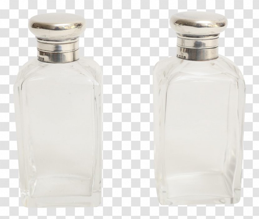 Glass Bottle Sterling Silver - Furniture Transparent PNG