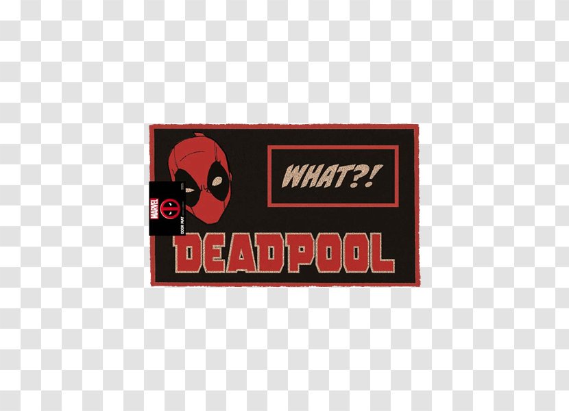 Deadpool Mat Brand Logo Marvel Comics - Welcome Transparent PNG
