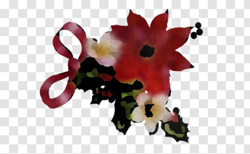 Artificial Flower - Red - Dendrobium Transparent PNG