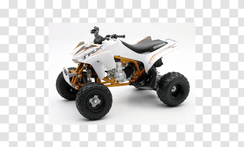 Honda TRX450R All-terrain Vehicle Motorcycle Die-cast Toy Transparent PNG