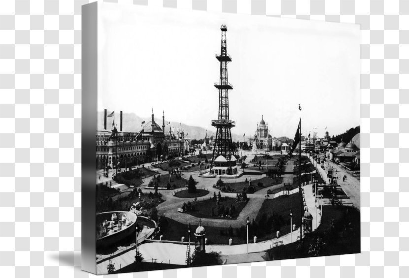 San Francisco Chronicle World's Columbian Exposition Gallery Wrap Markham Fair - White City - Electrical Tower Transparent PNG