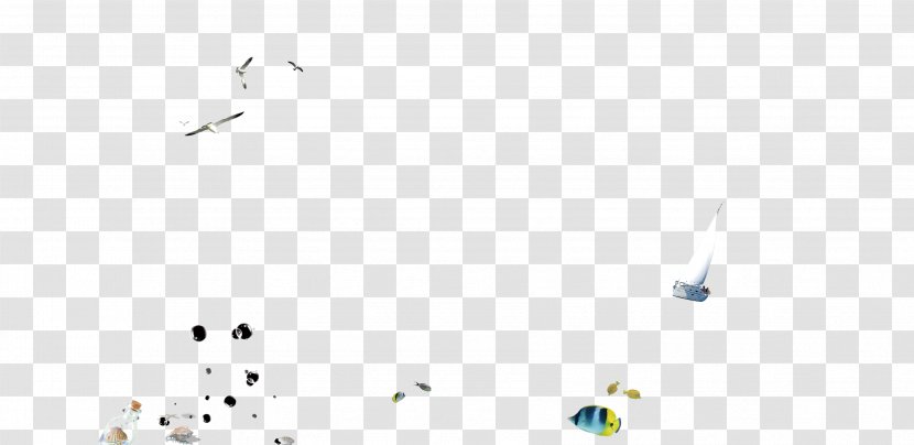 Material Desktop Wallpaper Sky Font - Atmosphere Of Earth - Seagull,fish Transparent PNG