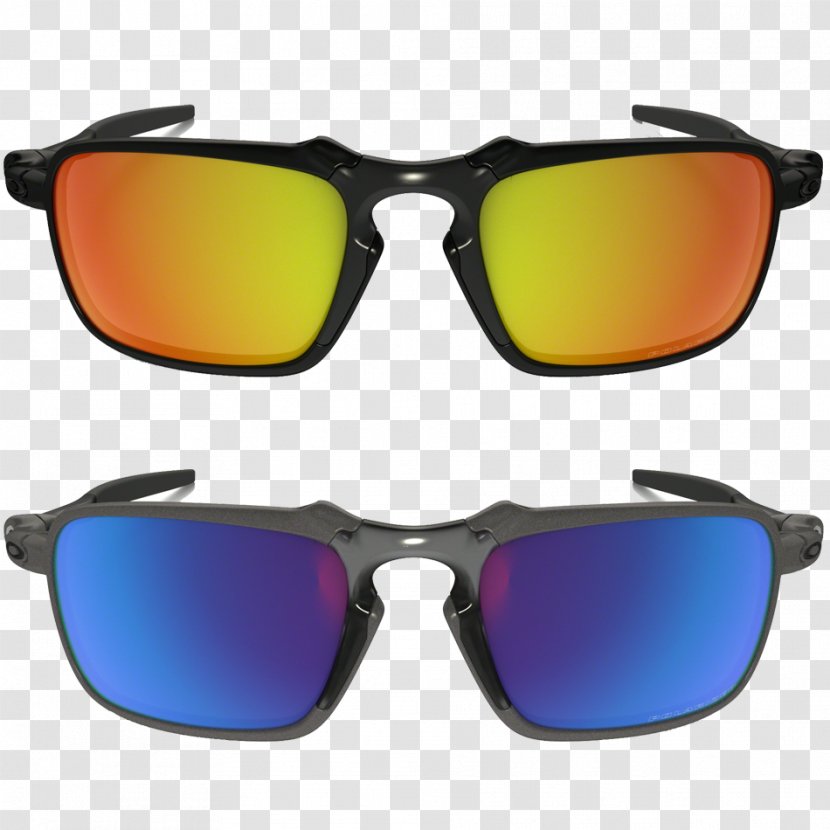 Oakley, Inc. Sunglasses Oakley Badman Milestone 2.0 OX8047 - Half Jacket 20 - Peripheral Vision Transparent PNG