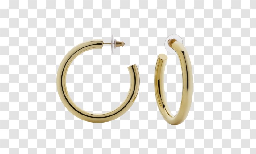 Earring Kreole Body Jewellery - Brass - Ring Transparent PNG