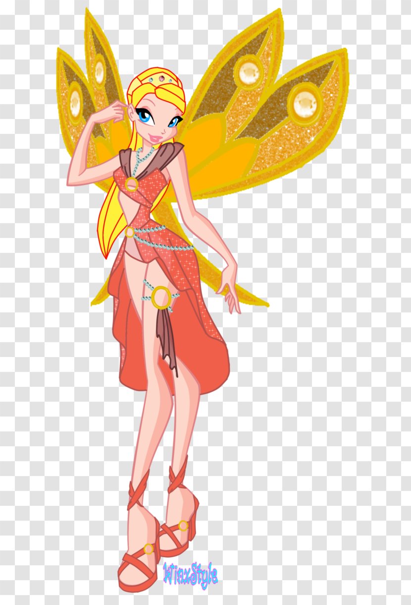 Stella Fairy Winx Club - Cartoon - Season 1Fairy Transparent PNG