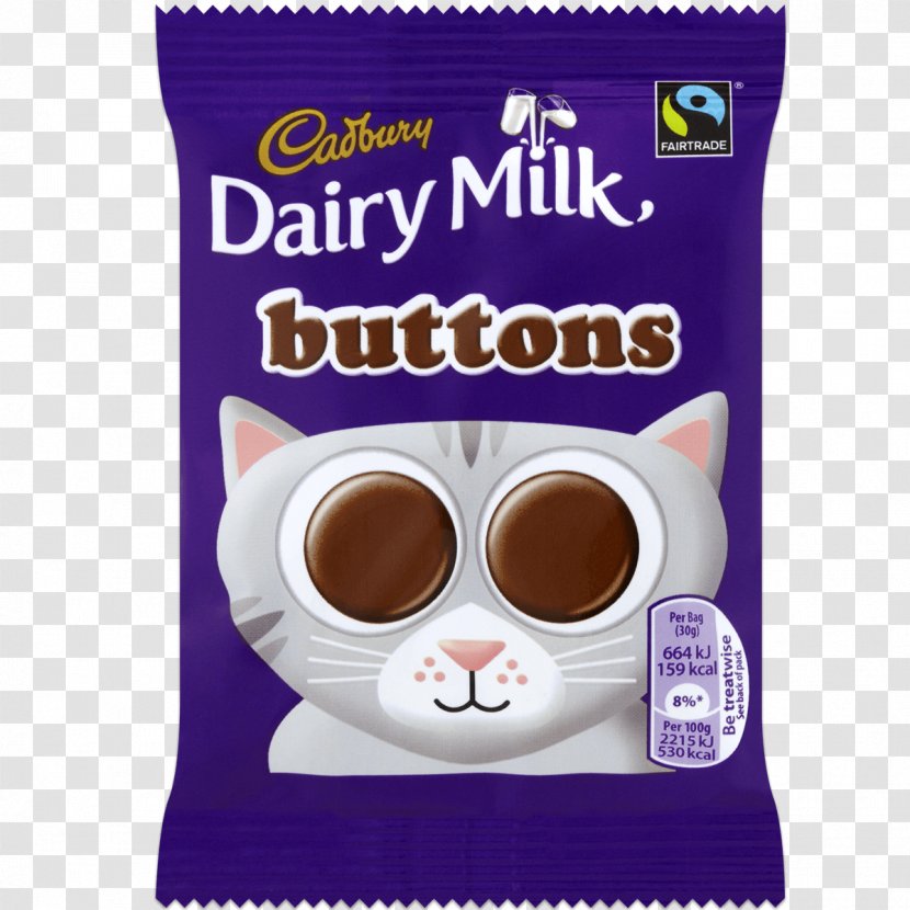 Cadbury Dairy Milk Buttons Milkybar Transparent PNG