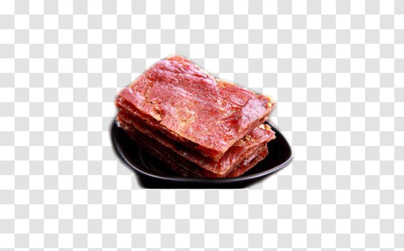 Cecina Capocollo Ham Roast Beef Soppressata - Silhouette - Delicious Pork Jerky Transparent PNG