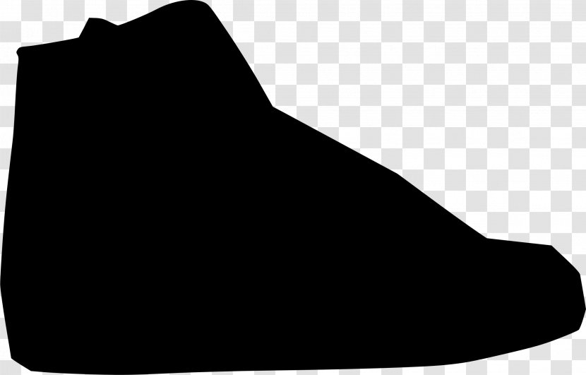 Shoe White Font - Black M - Design Transparent PNG
