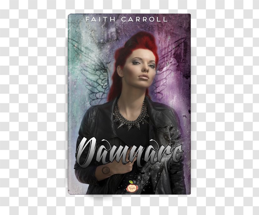 Damnare Faith Carroll Book Album Cover Poster - Purple Transparent PNG