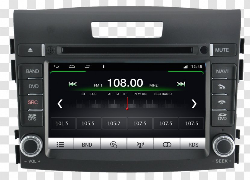 2012 Honda CR-V 2007 Car 2006 - Vehicle Audio Transparent PNG