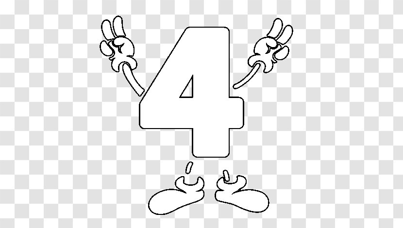 Drawing Coloring Book I Am Number Four Stencil - Frame - Cartoon Transparent PNG