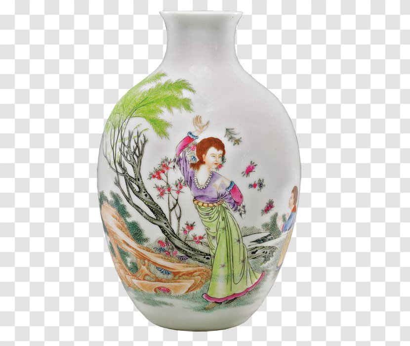 Vase Porcelain Flowerpot Ceramic Houseplant Transparent PNG