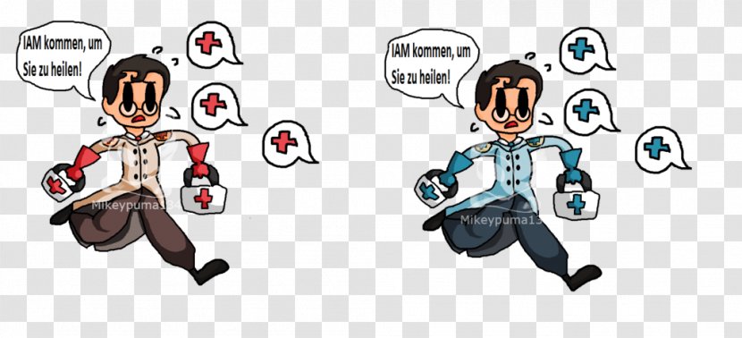 Team Fortress 2 Combat Medic Fan Art - Cartoon - Tf2 Transparent PNG