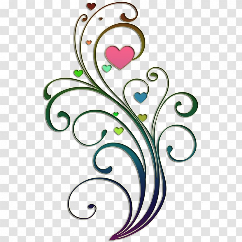 Heart Love Valentine's Day Clip Art - Arabesco Transparent PNG