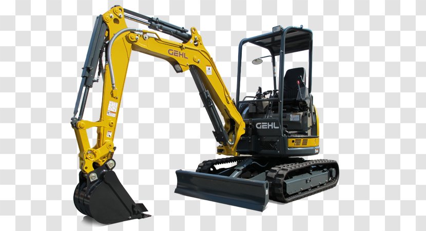 Bulldozer Heavy Machinery Compact Excavator - Architectural Engineering Transparent PNG
