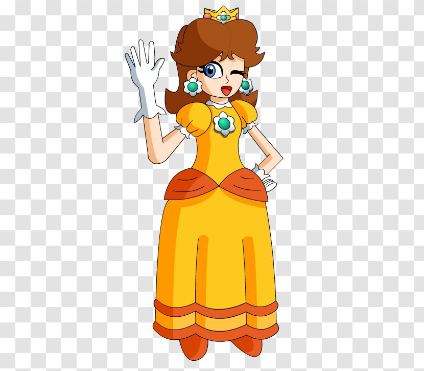 Princess Daisy Super Smash Bros. For Nintendo 3DS And Wii U Video Game - Yellow Transparent PNG