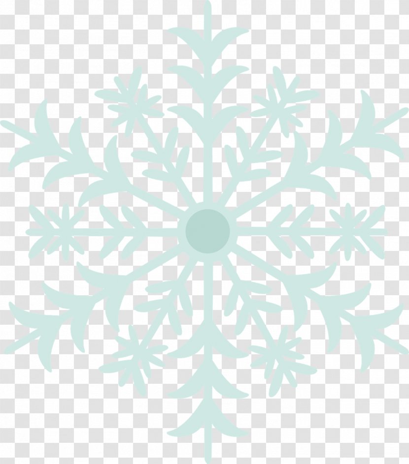 Scrapbooking Snowflake Paper - Floral Design Transparent PNG