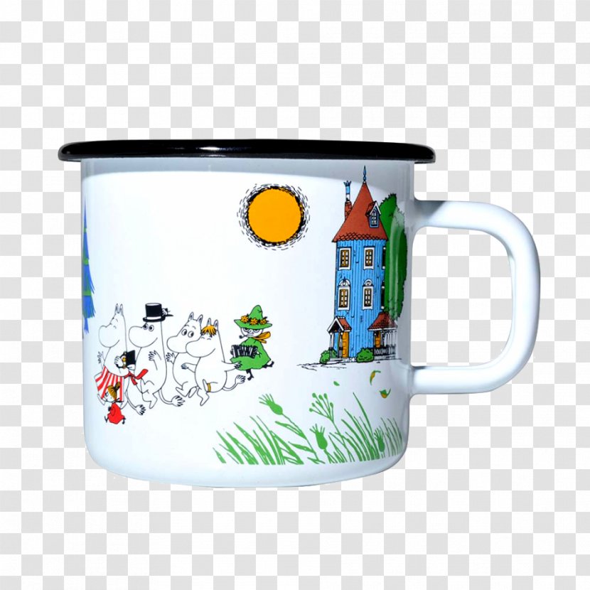 Moominvalley Little My Snufkin Snork Maiden Moomintroll - Muurla - Mug Transparent PNG