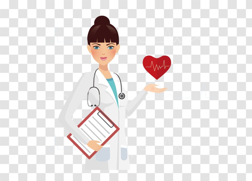 Physician Disease Health Medical Diagnosis - Cartoon - Female Doctor Transparent PNG