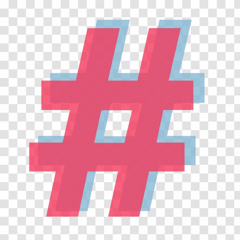 Social Media Icons Background - Pink - Cross Symbol Transparent PNG