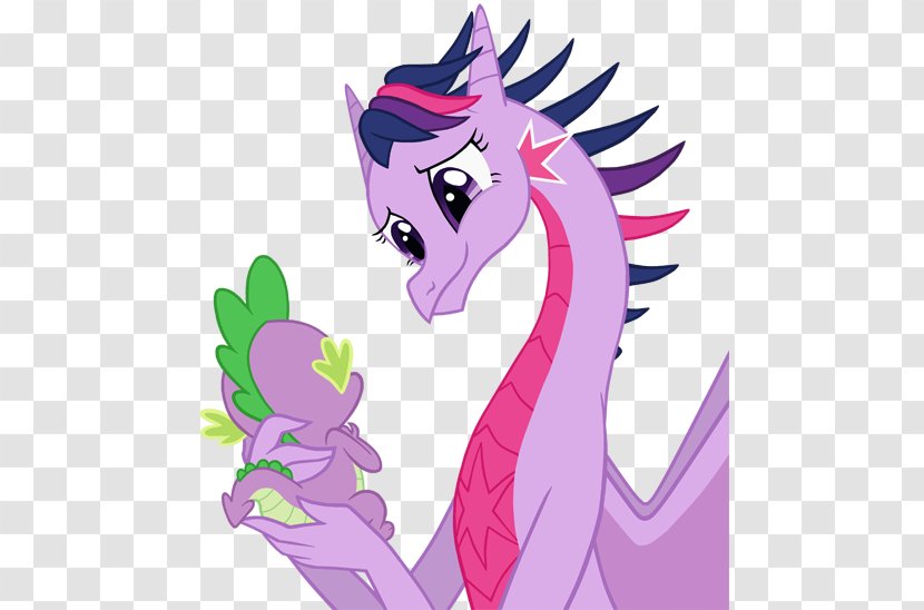 Twilight Sparkle Spike Pony Rarity Rainbow Dash - My Little Friendship Is Magic - Dragon Transparent PNG