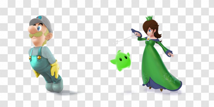 Rosalina Luigi Princess Peach Super Smash Bros. For Nintendo 3DS And Wii U Mario Galaxy - Play Transparent PNG