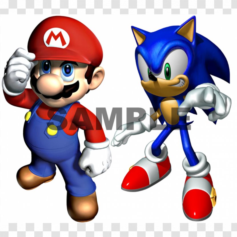 Mario & Sonic At The Olympic Games Hedgehog 2 Knuckles Echidna Tails - Sega Transparent PNG