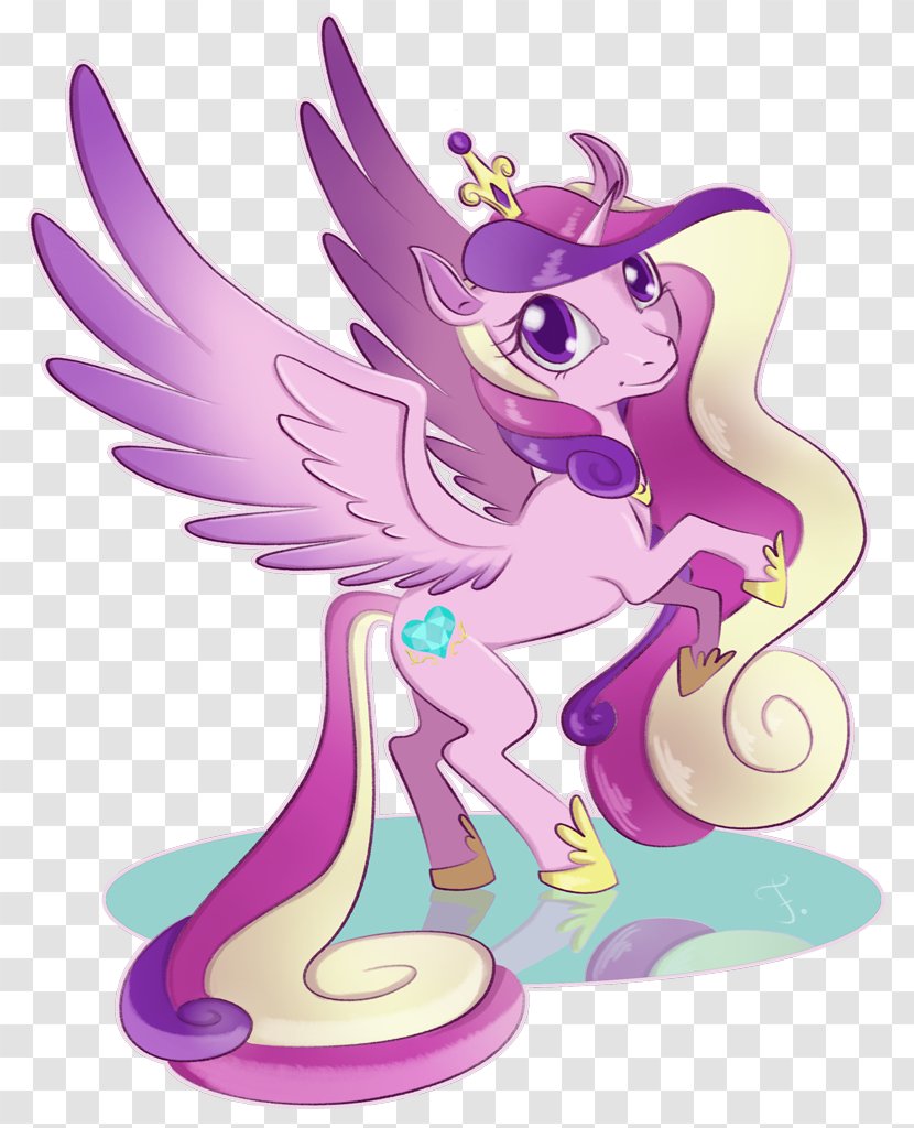 Pony Princess Cadance Fan Art - Silhouette - My Little Pony: Friendship Is Magic Fandom Transparent PNG