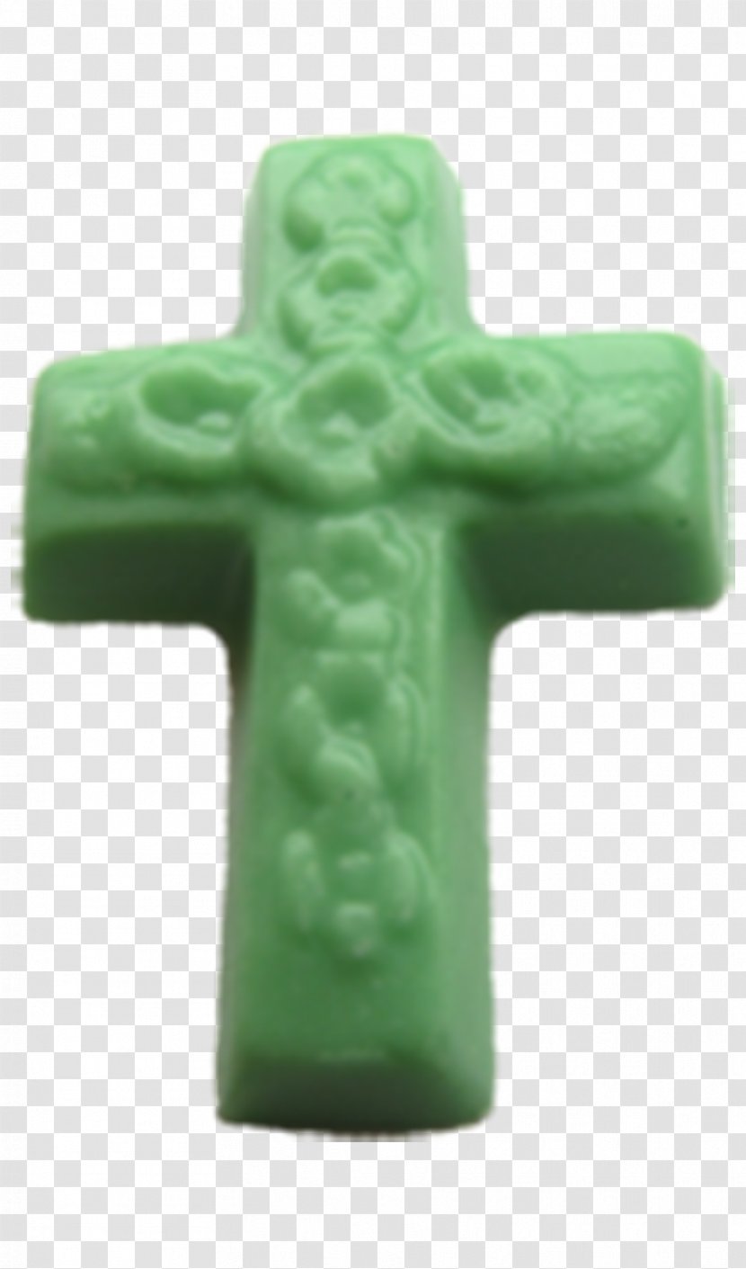 The Green Cross Red Jade Maple Leaf - Religious Item Transparent PNG