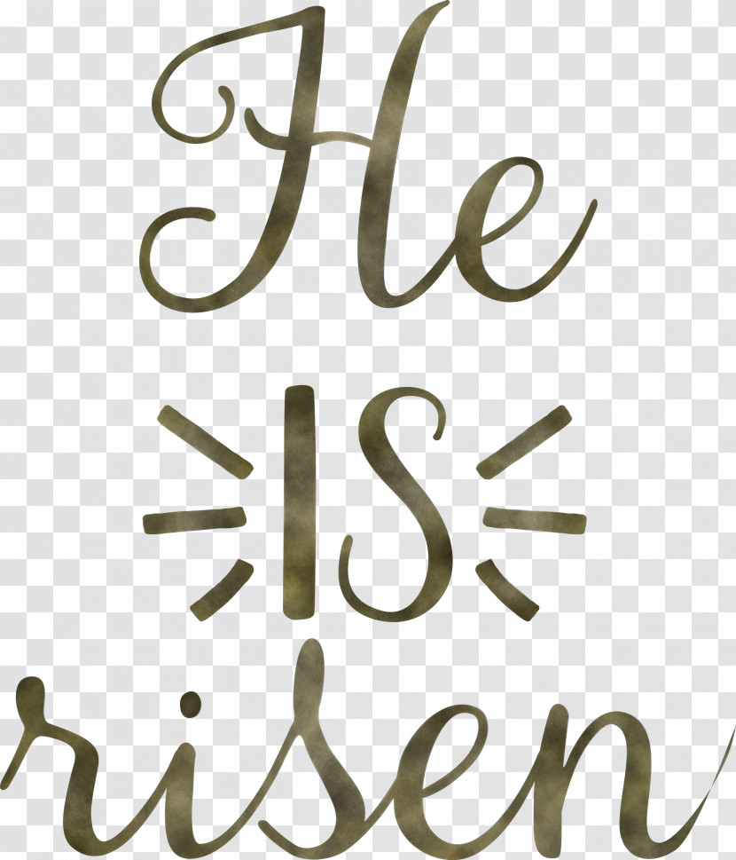 He Is Risen Jesus Transparent PNG