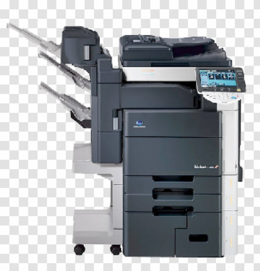 Konica Minolta Photocopier Multi-function Printer Automatic Document Feeder - Inkjet Printing Transparent PNG