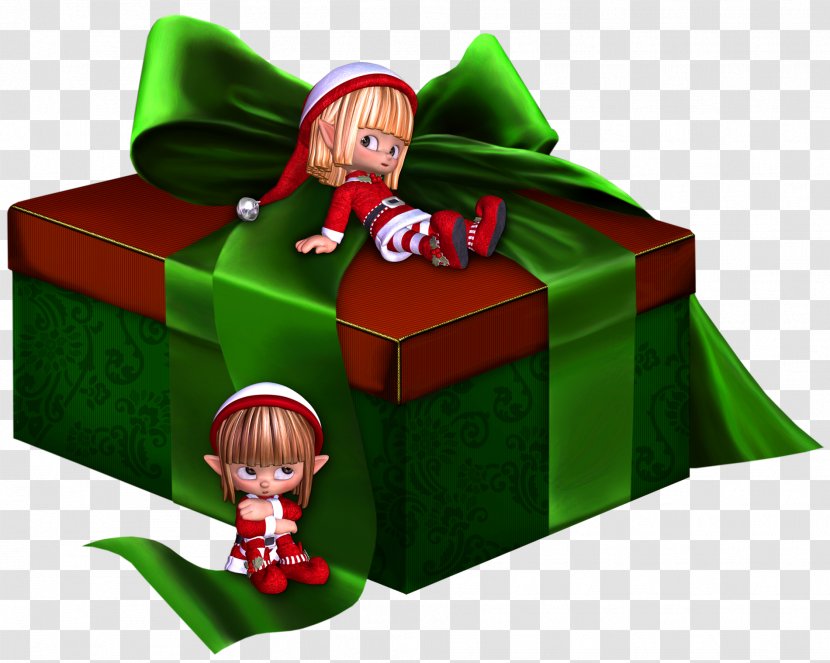 Gift Clip Art - Elf - Images Of Elfs Transparent PNG