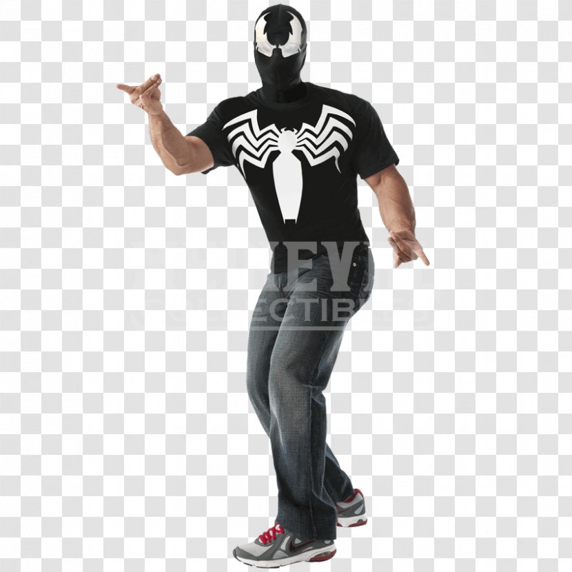Venom T-shirt Spider-Man Costume Clothing - Spandex Transparent PNG